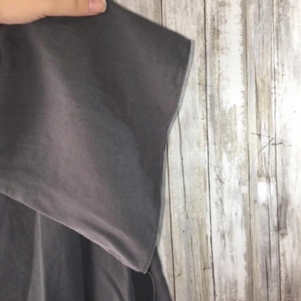Do+Be Grey Open Shoulder Blouse - Picture 5 of 5